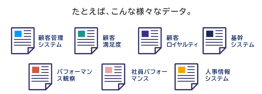 さまざまなデータ